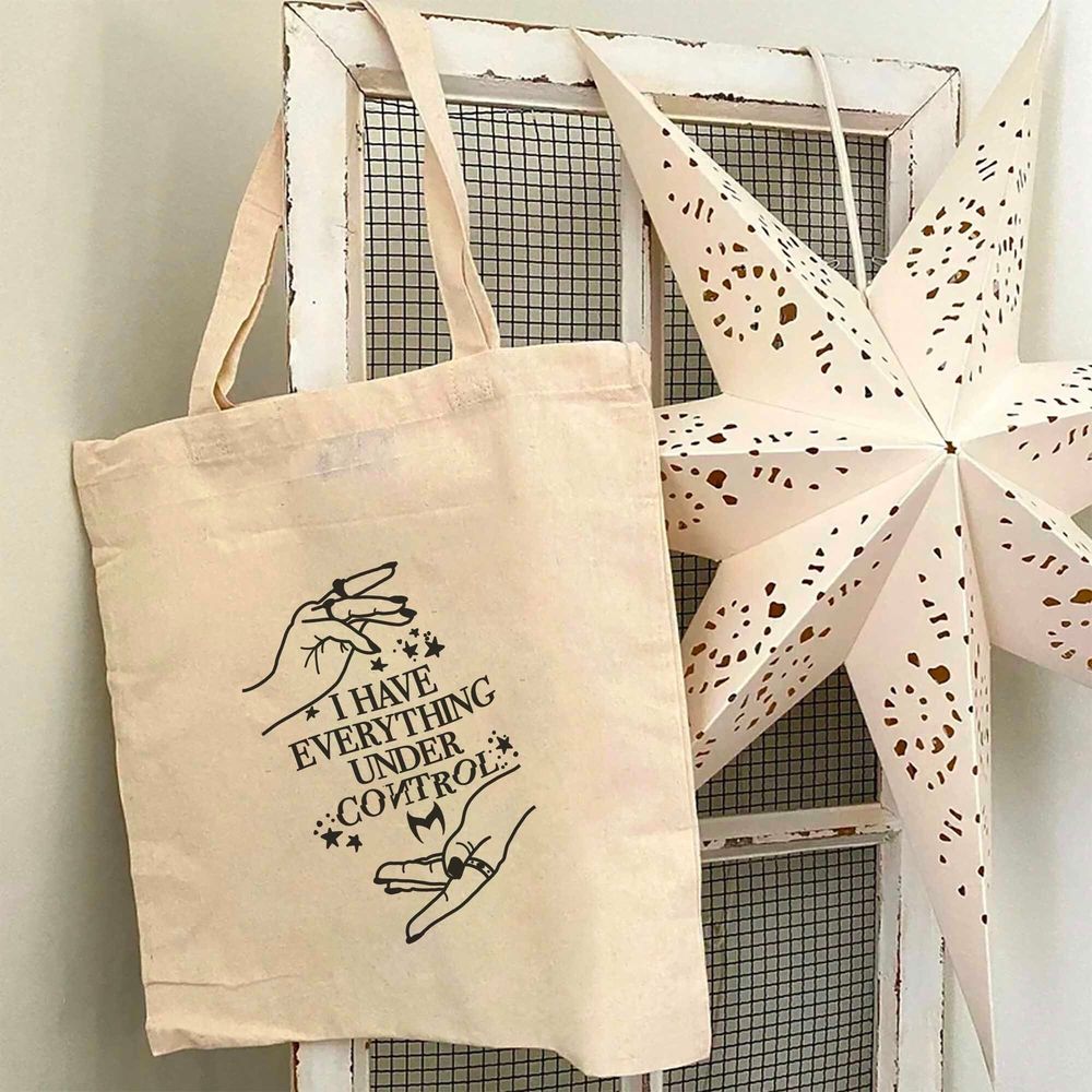 I Have Everything Under Control Wanda Reusable Tote Bag 