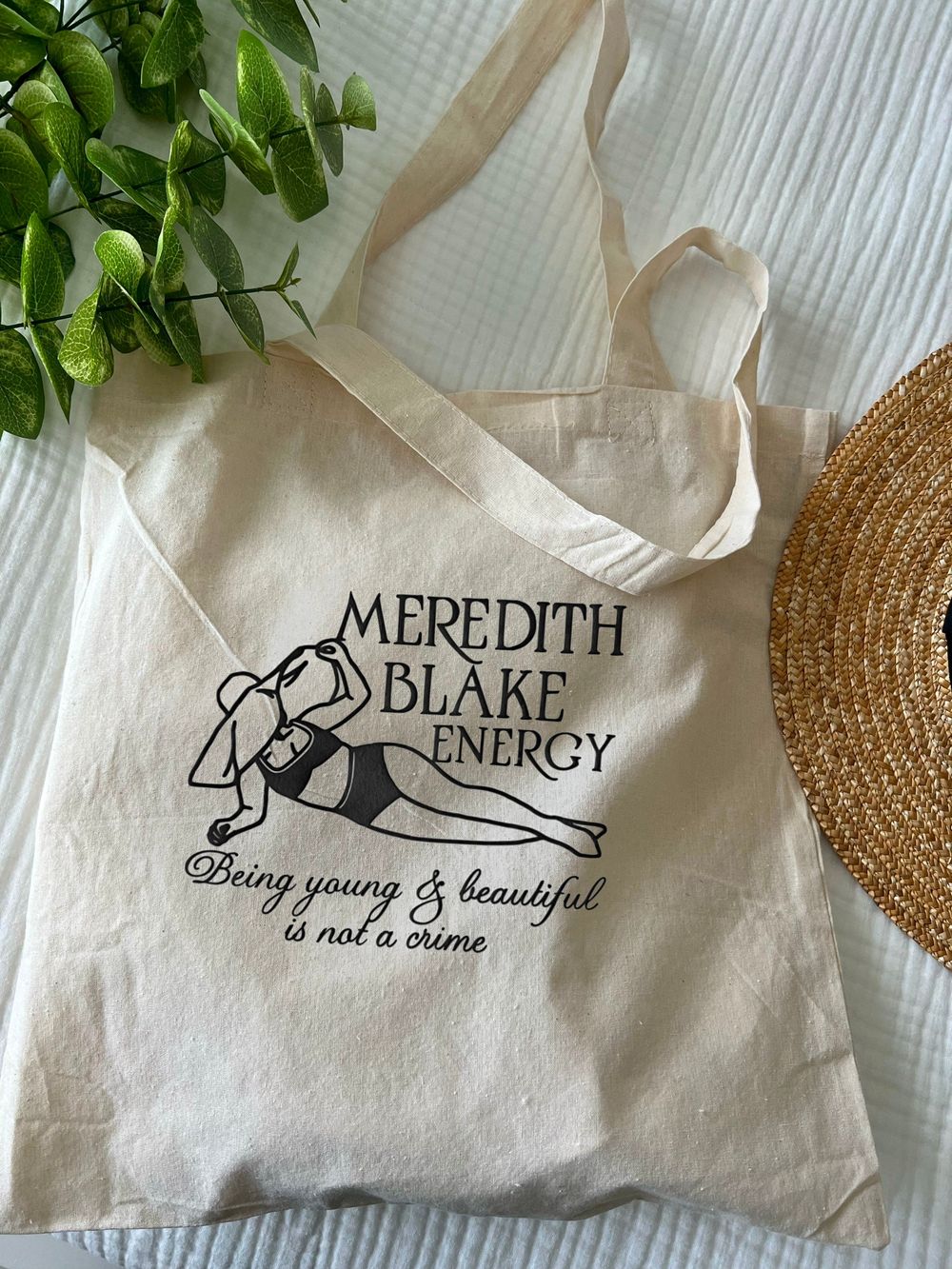 Meredith Blake Energy Reusable Tote Bag 